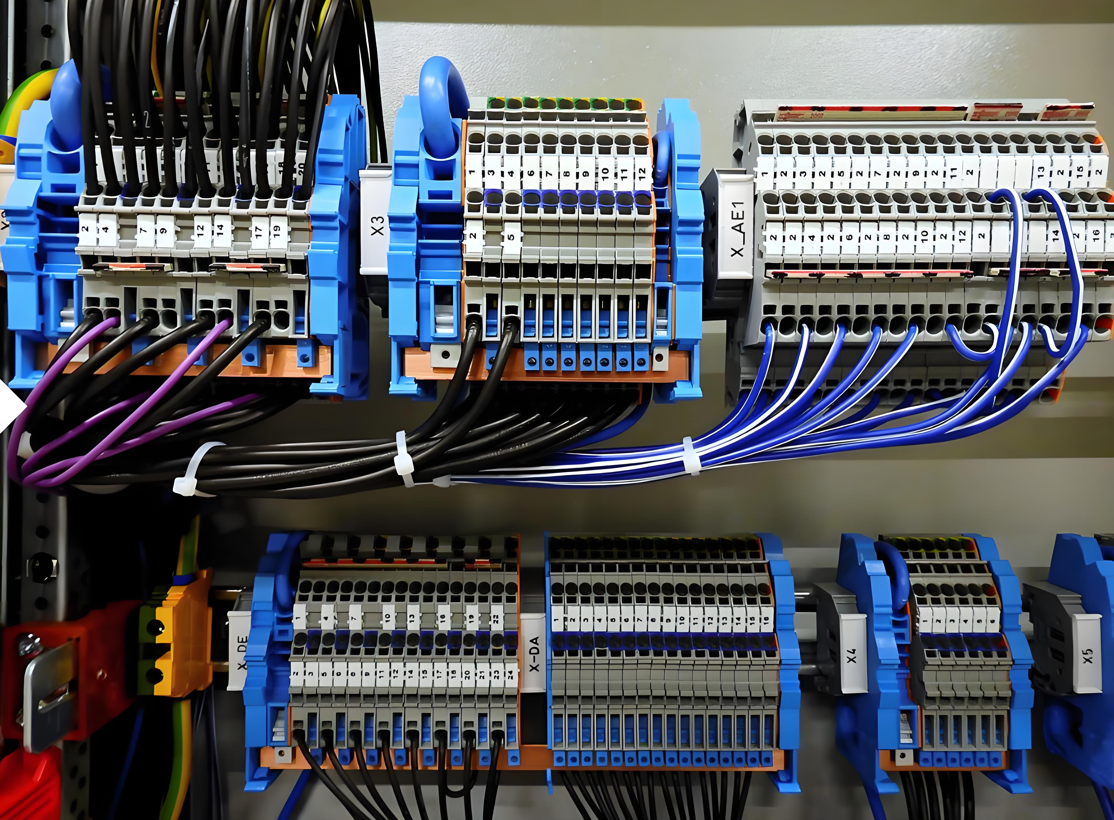 How do I use a cable tie on a wire?